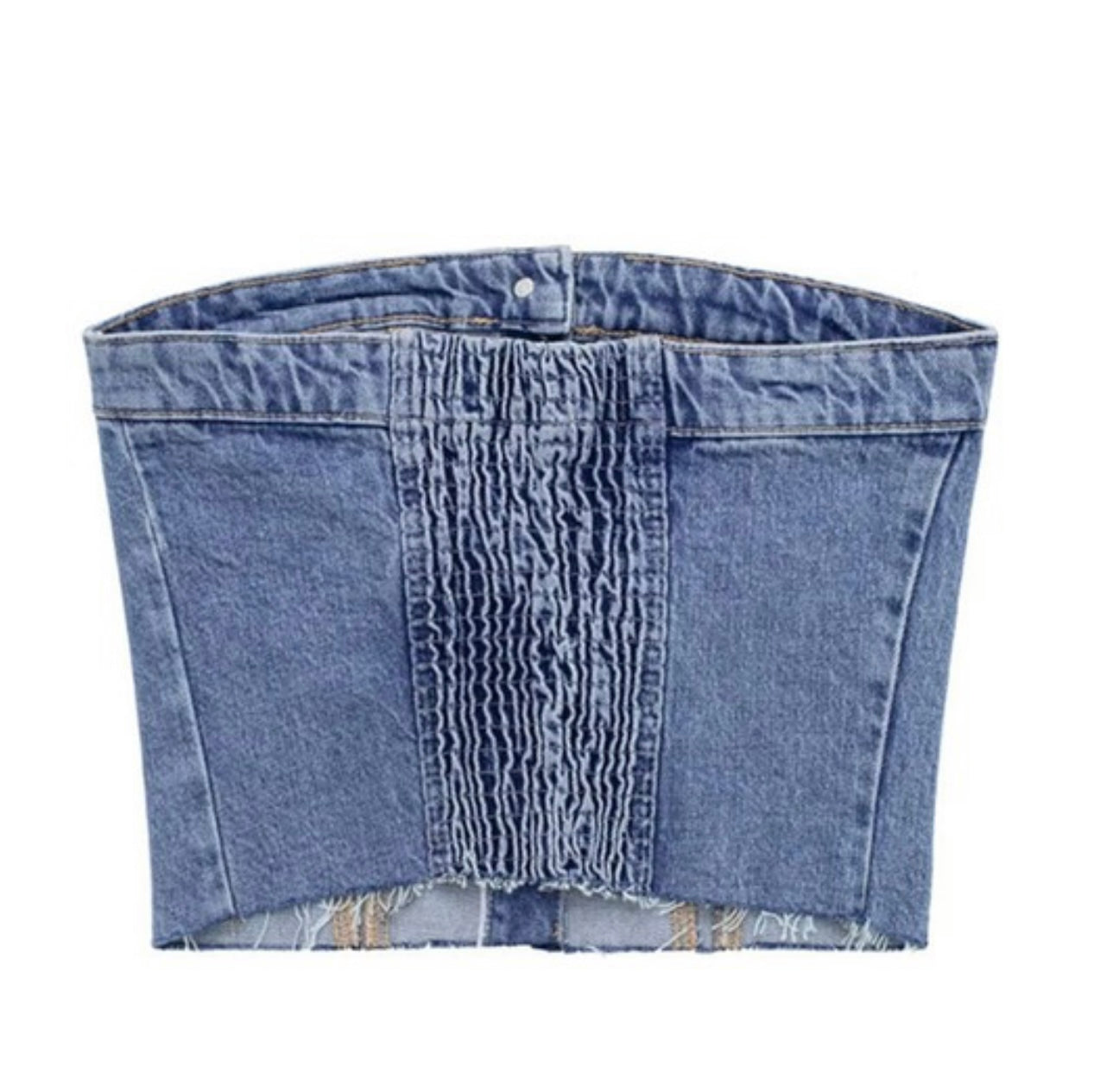 Dallas Denim Tube Top