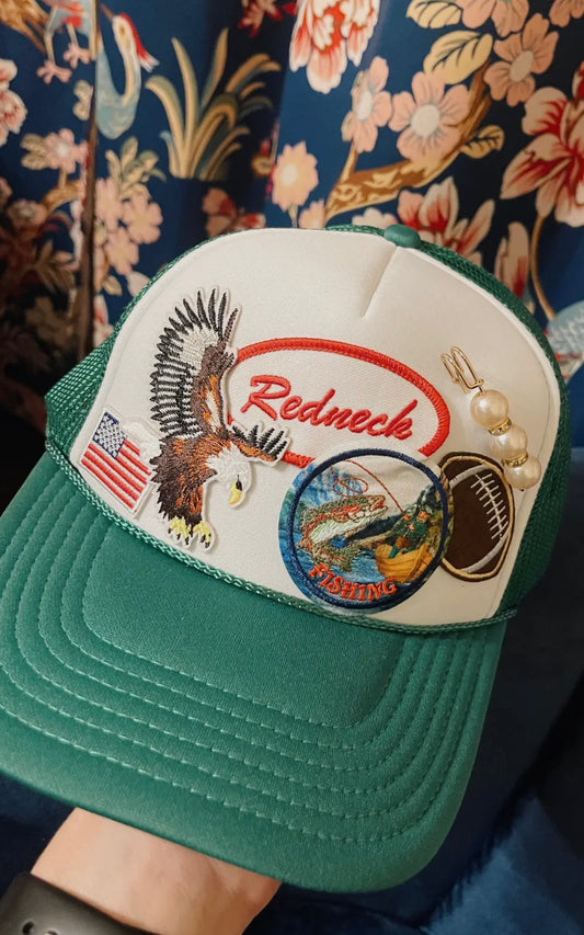 Redneck Fishing Trucker Hat