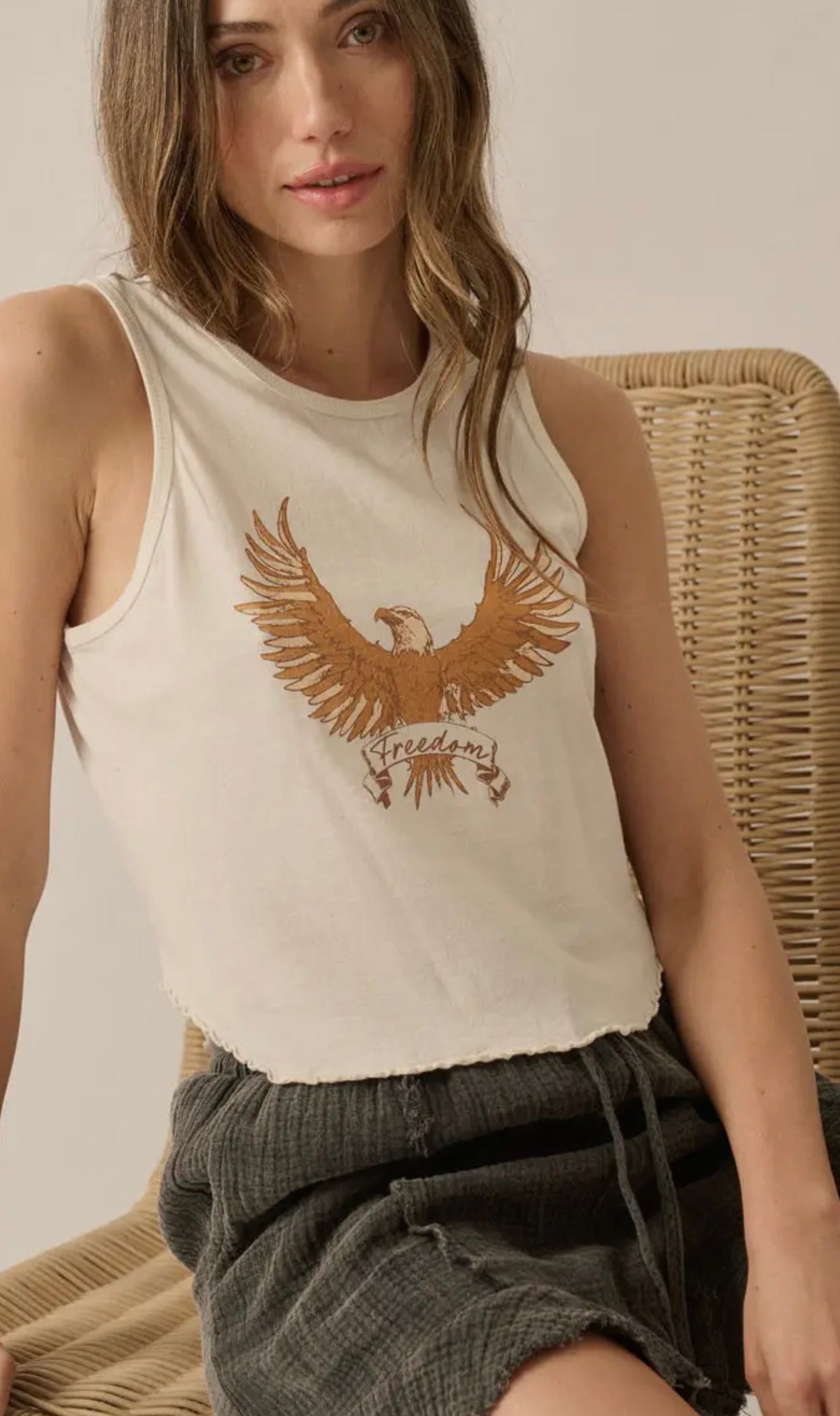 Freedom Eagle Vintage Tank