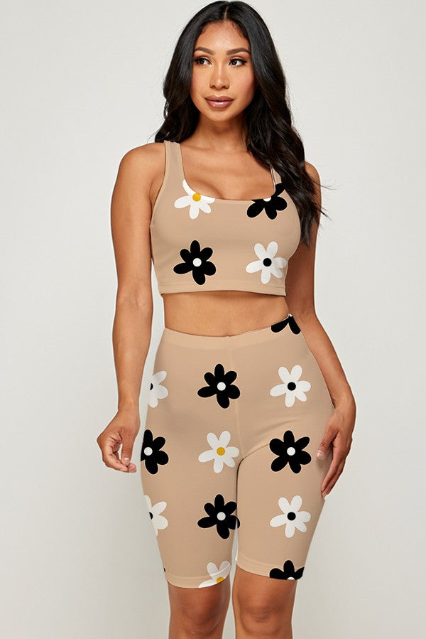 Daisy Printed Set