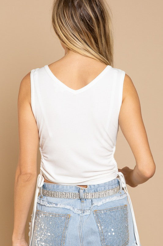 Crazy bout Buttons Crop Top