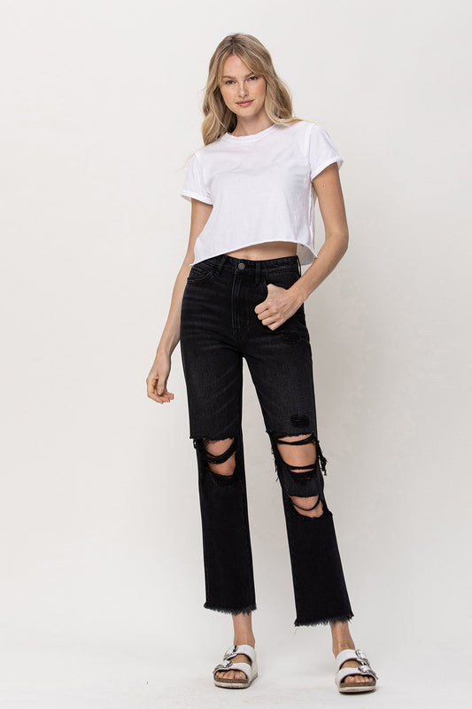 Black Betty Crop Jeans