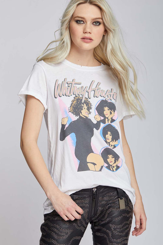 Whitney Houston Wanna Dance Burnout Tee