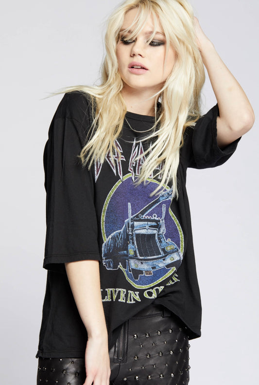 Def Leppard Live in Concert Trucker Tee