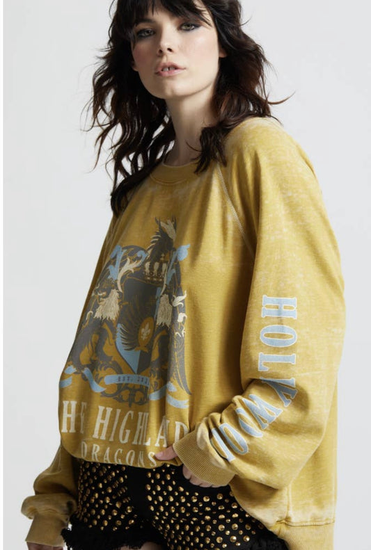 The Highland Dragons Burnout Sweatshirt