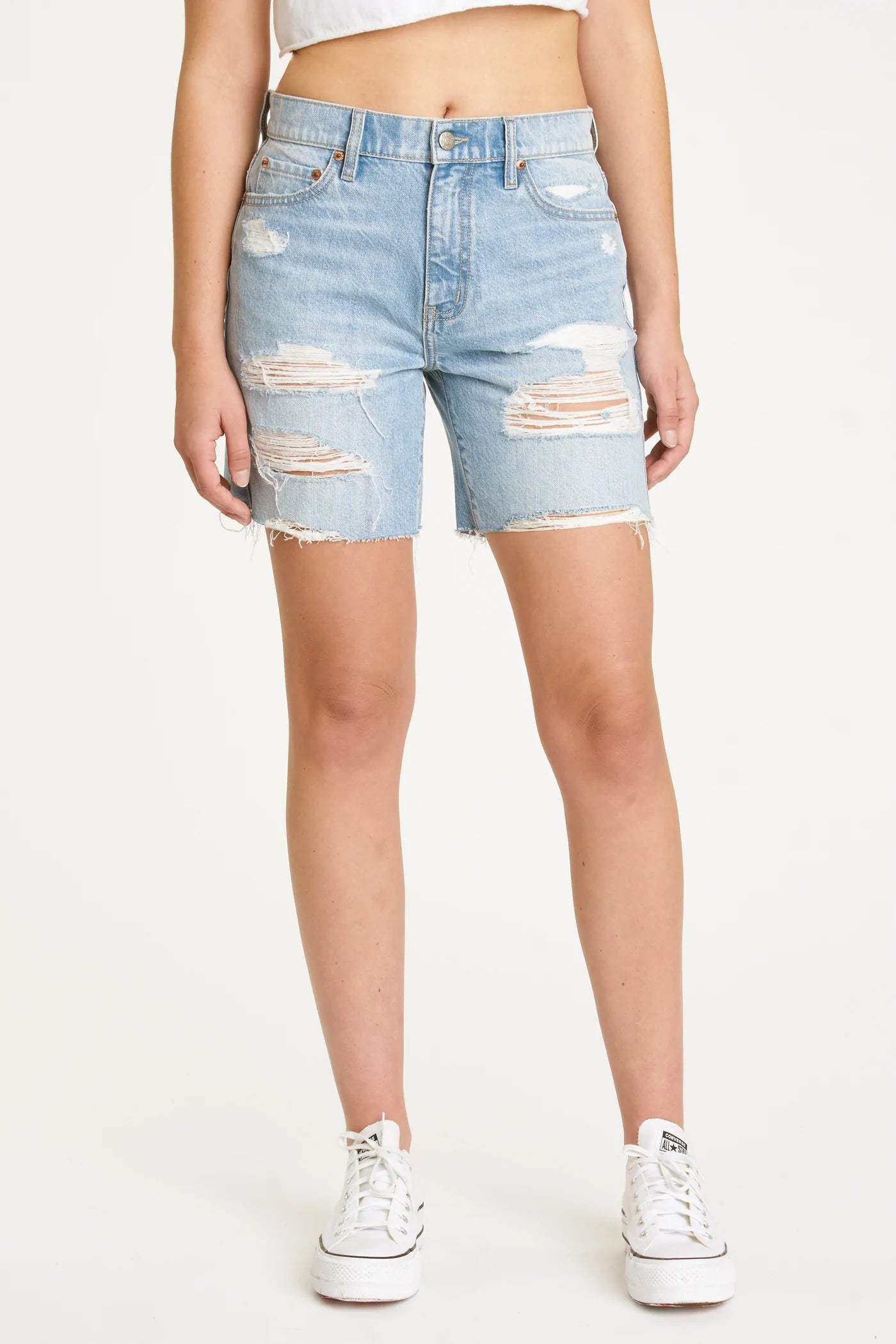 90's Slouch Denim Shorts